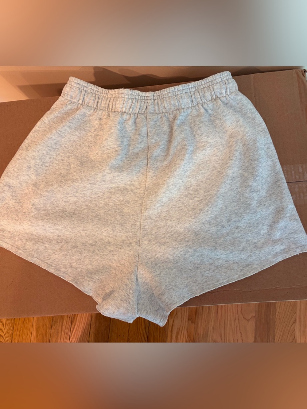 Women's Lounge Shorts - Light Grey